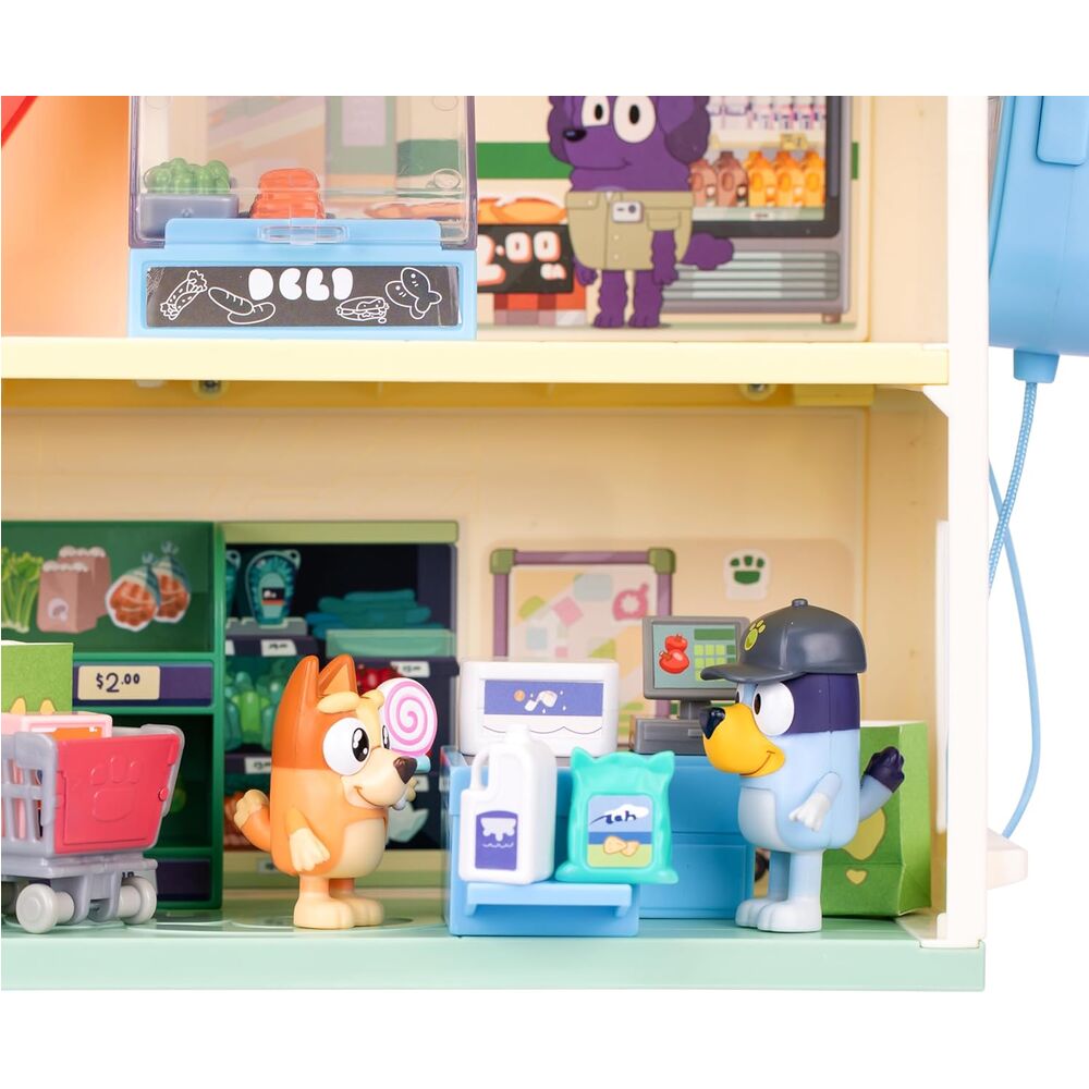 Imagen 2 - Supermercado + Figuras Bluey