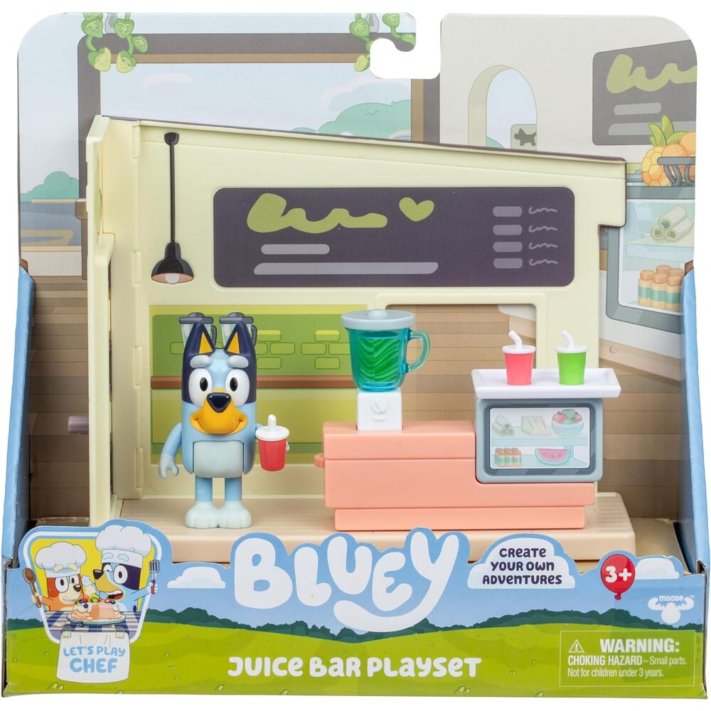 Imagen 2 - Mini Playset Zumos Shop Bluey