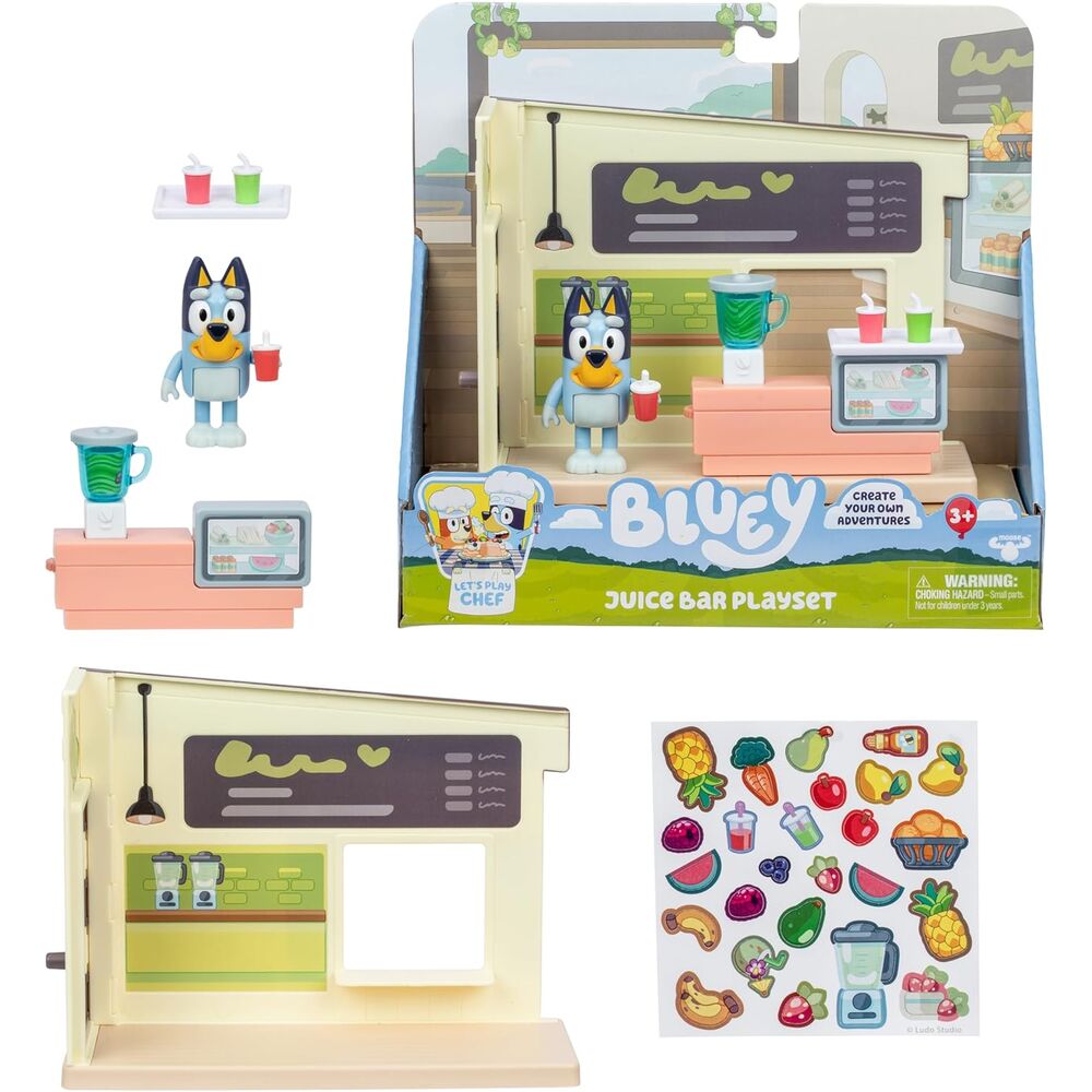 Imagen 6 - Mini Playset Zumos Shop Bluey