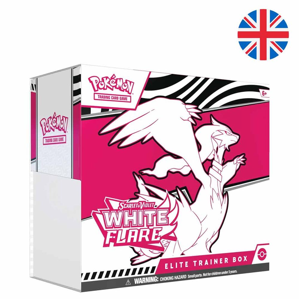 Imagen 1 - Estuche Entrenador Juego Cartas Coleccionables White Flare Elite Trainer Box Pokemon Ingles