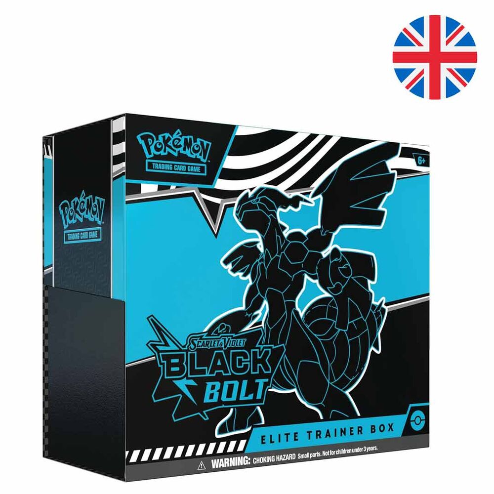Imagen 1 - Estuche Entrenador Juego Cartas Coleccionables Fulgor Negro Pokemon Ingles