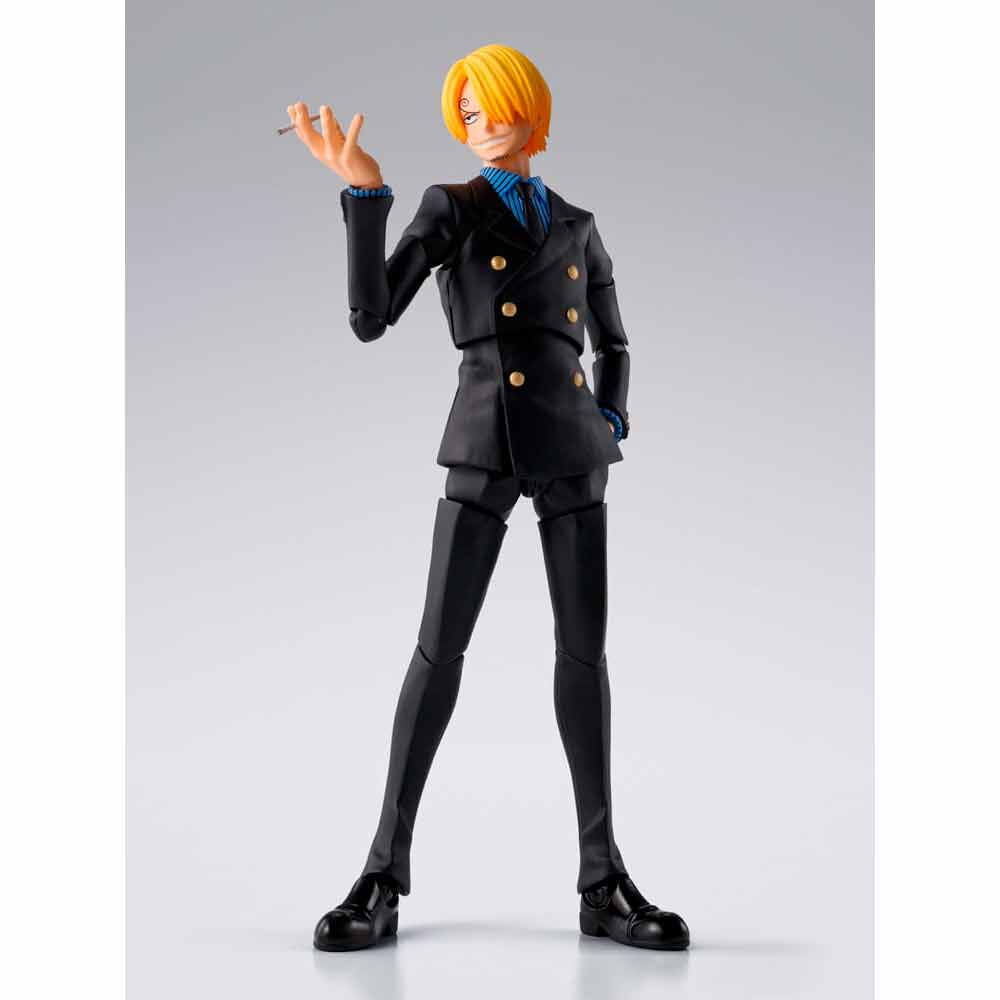 Imagen 4 - Figura S.h. Figuarts Sanji Romance Dawn One Piece 15Cm