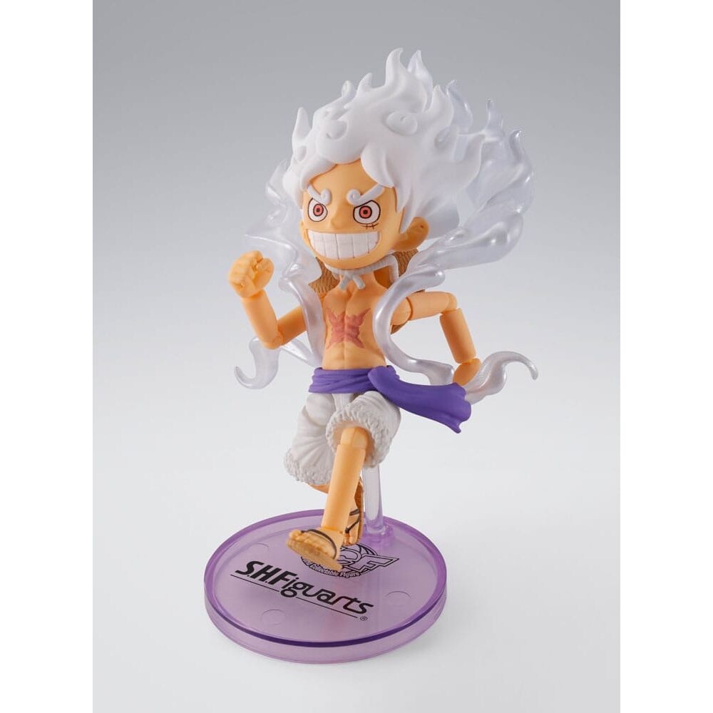 Imagen 3 - Figura S.h. Figuarts Monkey D Luffy Gear 5 One Piece 7,5Cm