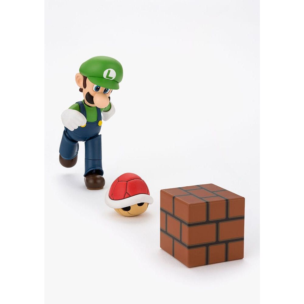 Imagen 4 - Figura S.h. Figuarts Luigi Super Mario Bros 10Cm