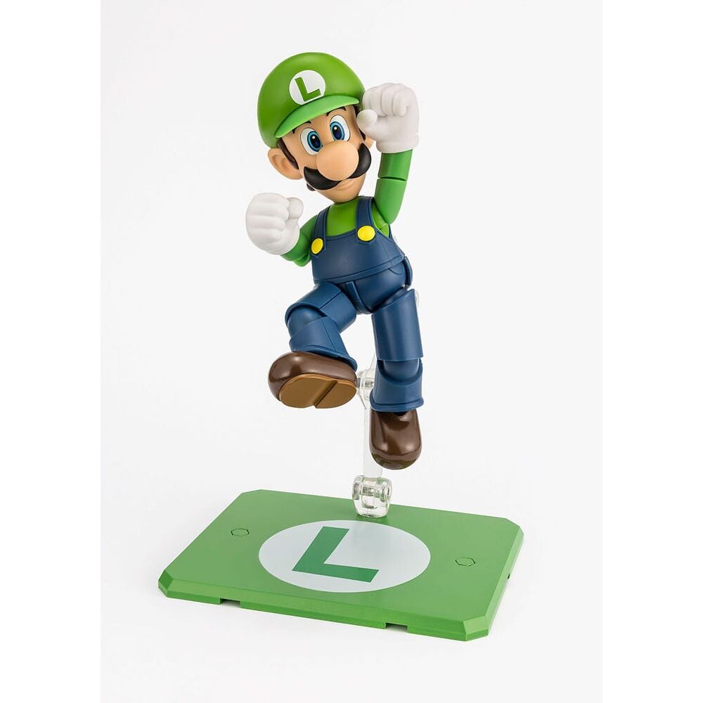Imagen 5 - Figura S.h. Figuarts Luigi Super Mario Bros 10Cm