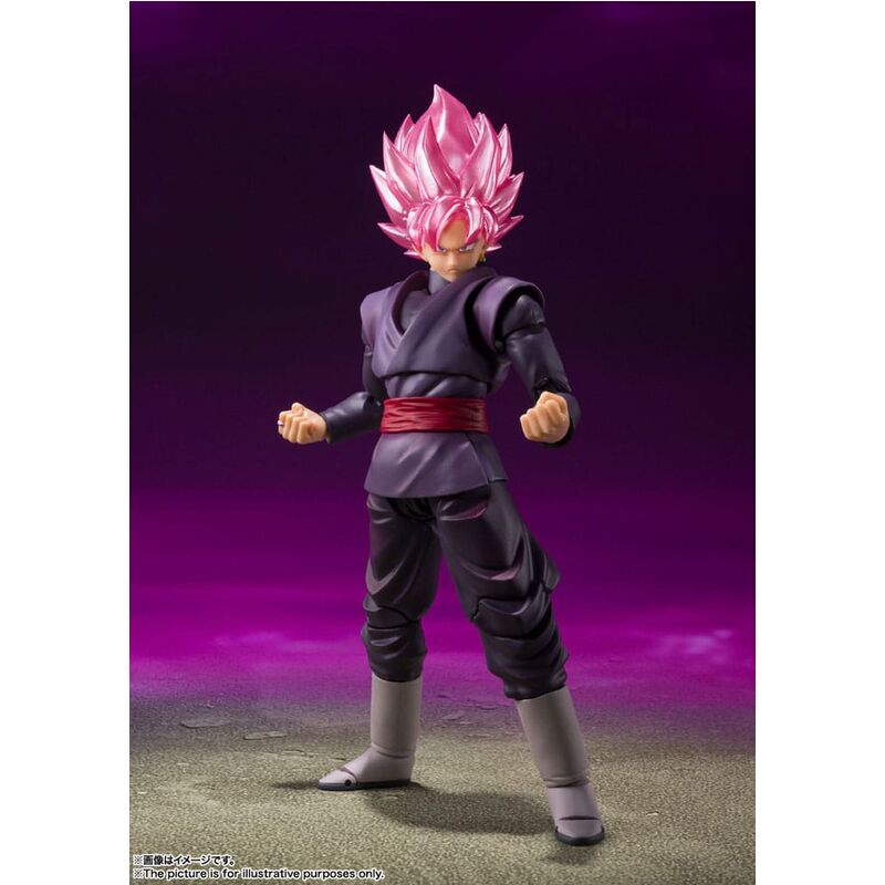Imagen 5 - Figura S.h. Figuarts Goku Black Super Saiyan Rose Dragon Ball Super 14Cm