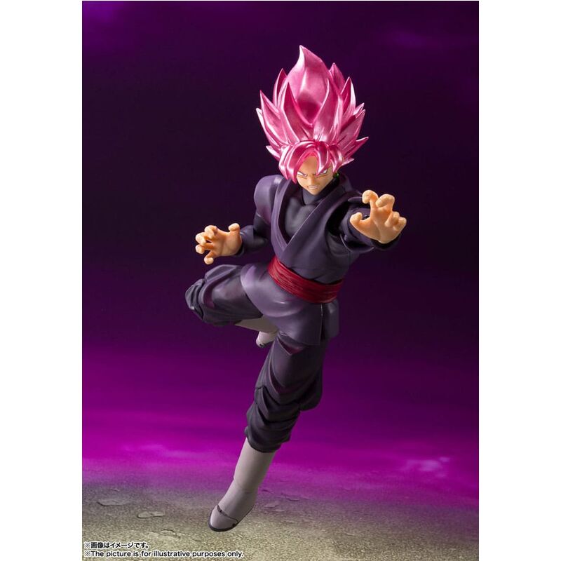 Imagen 6 - Figura S.h. Figuarts Goku Black Super Saiyan Rose Dragon Ball Super 14Cm