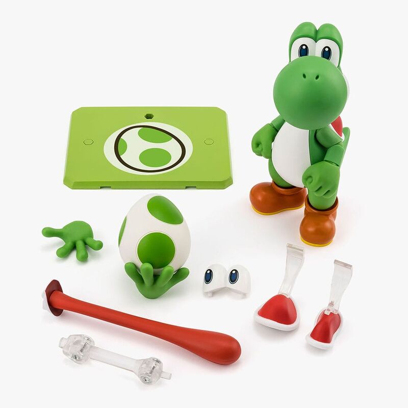 Imagen 1 - Figura S.h. Figuarts Yoshi Super Mario Bros 11Cm