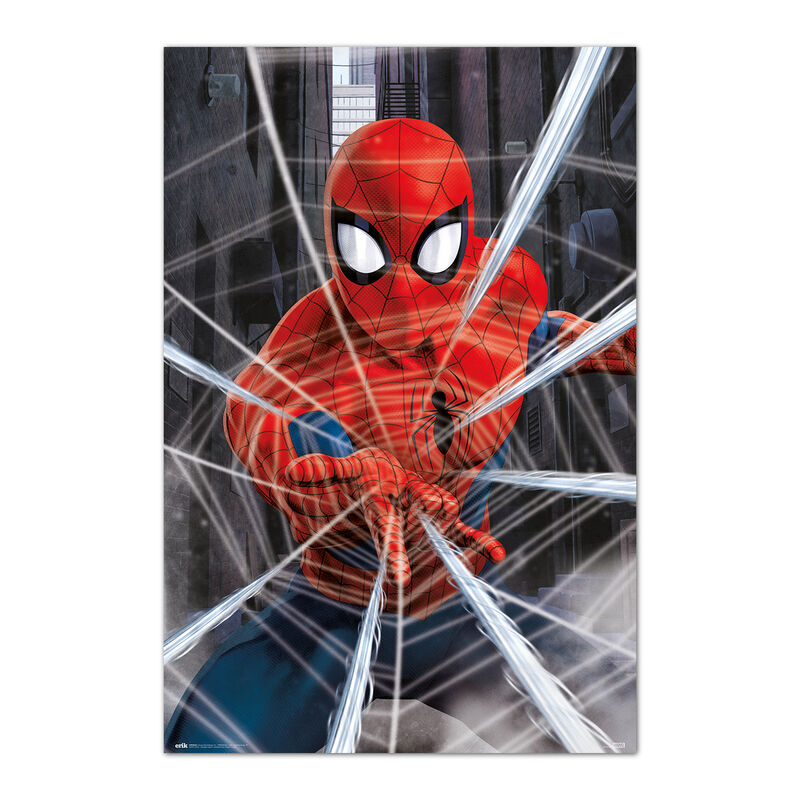 Imagen 1 - Poster Telaraña Spiderman Marvel