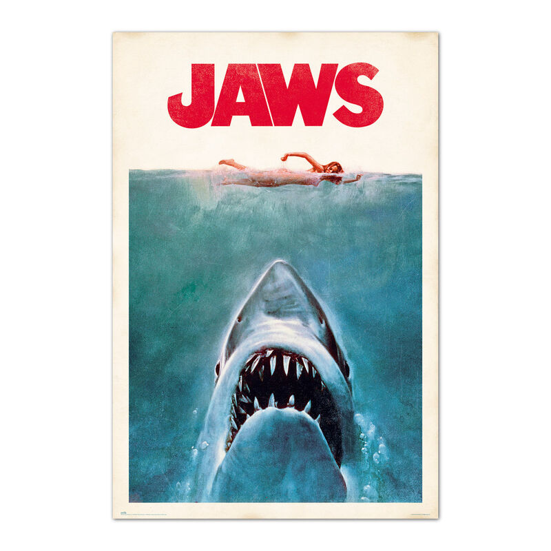 Imagen 1 - Poster Jaws Tiburon
