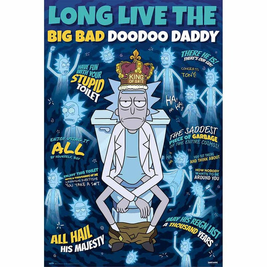 Imagen 1 - Poster Doodoo Daddy Rick & Morty
