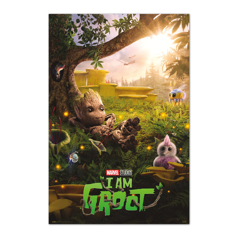 Imagen 1 - Poster I Am Groot Marvel