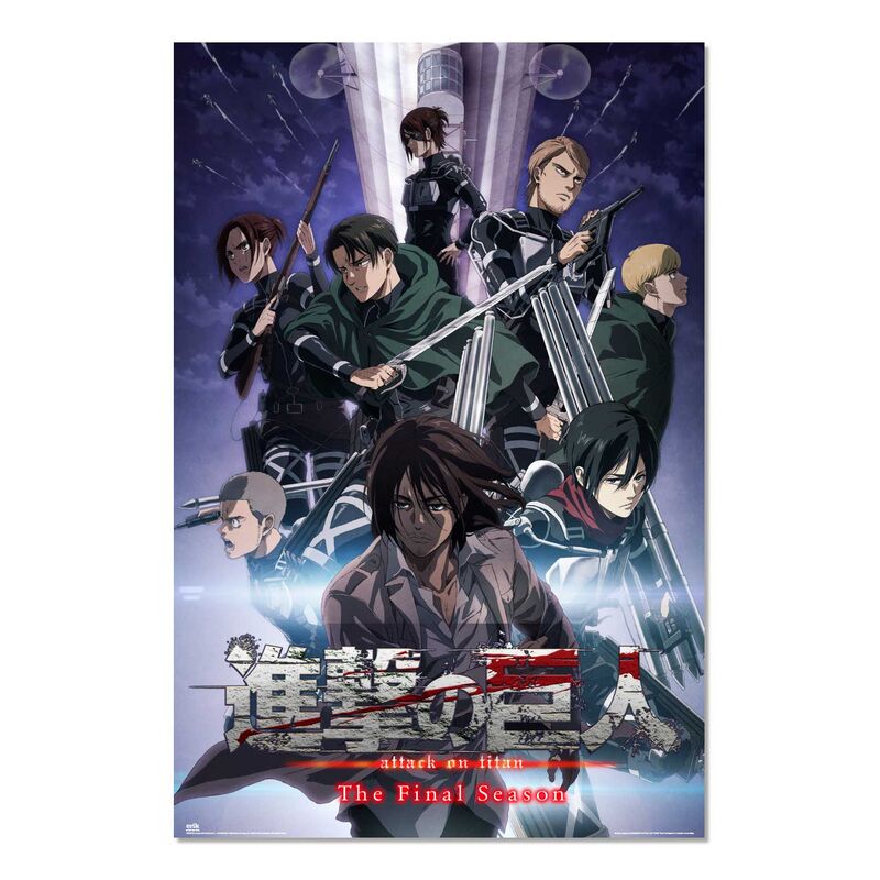 Imagen 1 - Poster Temporada Final Attack On Titan