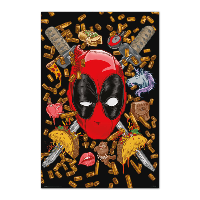 Imagen 1 - Poster Deadpool Marvel