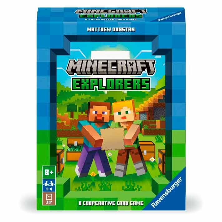 Imagen 2 - Juego Cartas Explorers Minecraft Español