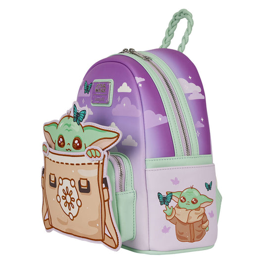 Imagen 2 - Mochila Grogu Star Wars Loungefly 26Cm