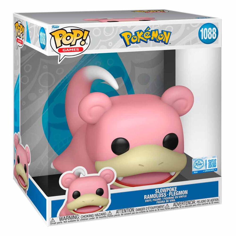 Imagen 1 - Figura Pop Jumbo Pokemon Slowpoke Exclusive 25Cm