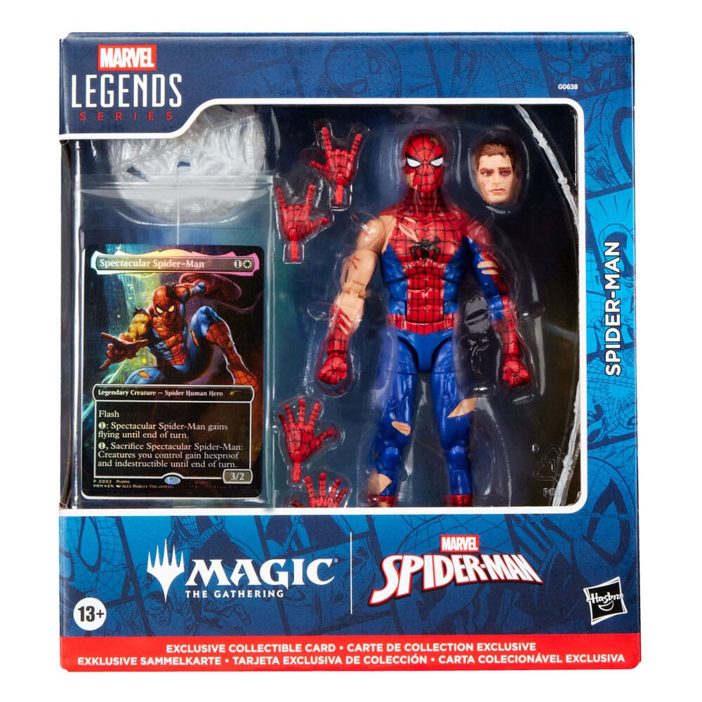 Imagen 1 - Figura Spider-man Magic The Gathering Spiderman Marvel 15Cm