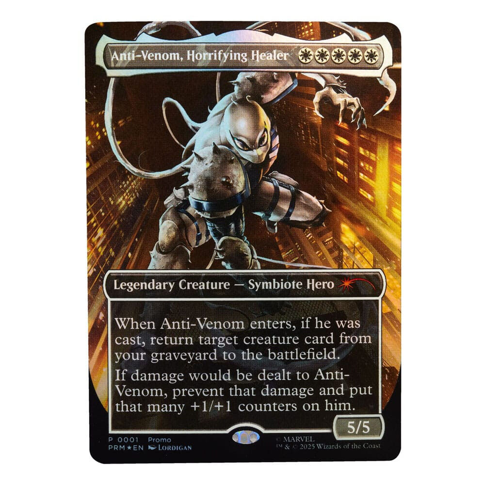 Imagen 5 - Figura Agent Anti-venom Magic The Gathering Spider-man Marvel 15Cm