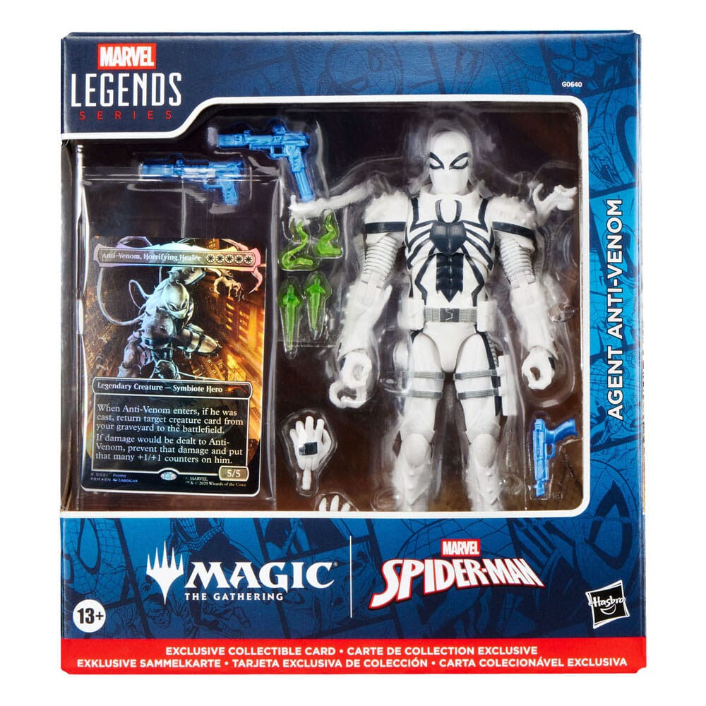 Imagen 1 - Figura Agent Anti-venom Magic The Gathering Spider-man Marvel 15Cm