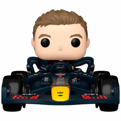 Imagen 1 - Figura Pop Rides Super Deluxe Racing Oracle Red Bull Max Verstappen With Rb20