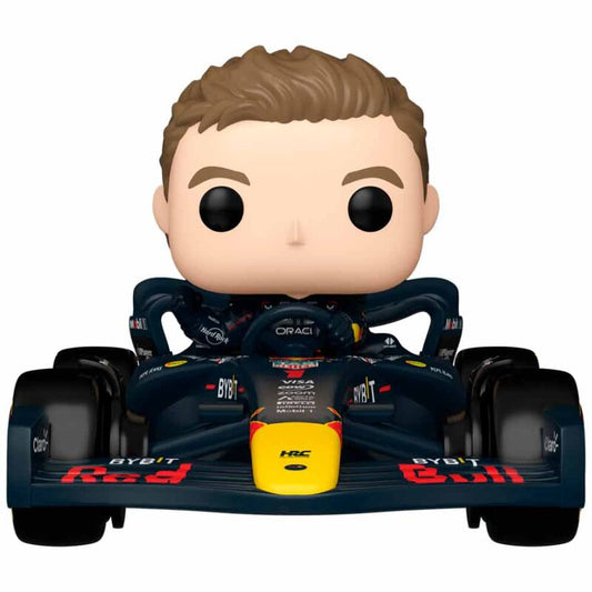 Imagen 1 - Figura Pop Rides Super Deluxe Racing Oracle Red Bull Max Verstappen With Rb20