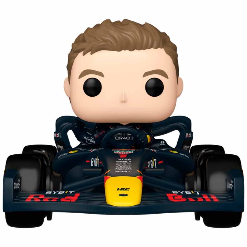 Imagen 1 - Figura Pop Rides Super Deluxe Racing Oracle Red Bull Max Verstappen With Rb20