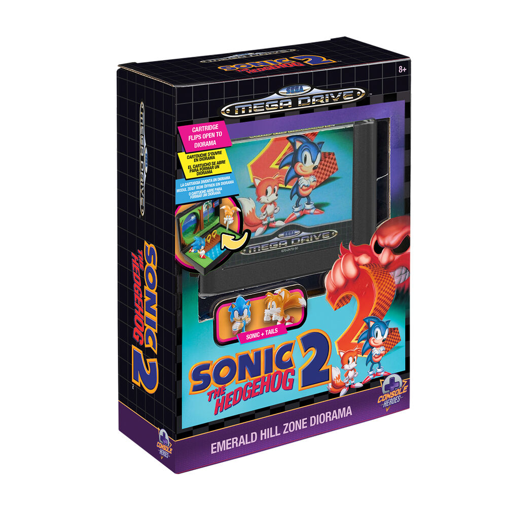 Imagen 1 - Diorama Mega Drive Sonic The Hedgehog 2 Console Heroes
