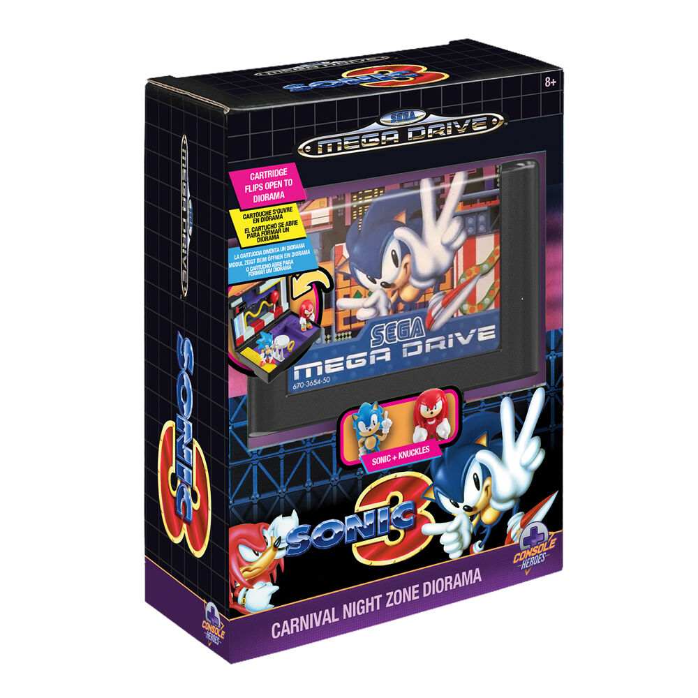 Imagen 1 - Diorama Mega Drive Sonic The Hedgehog 3 Console Heroes