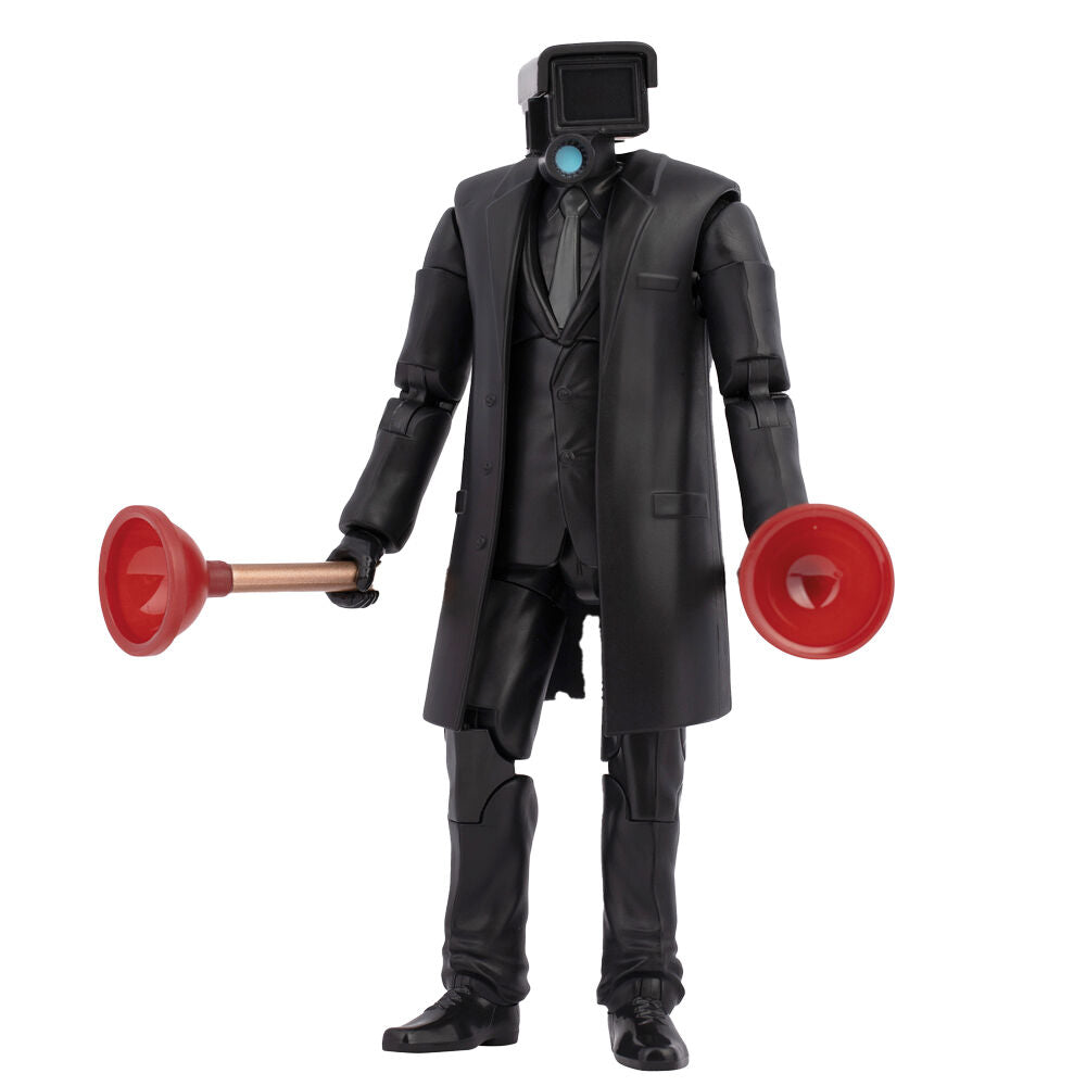 Imagen 1 - Figura Dark Plungerman Skibidi Toilet 16Cm