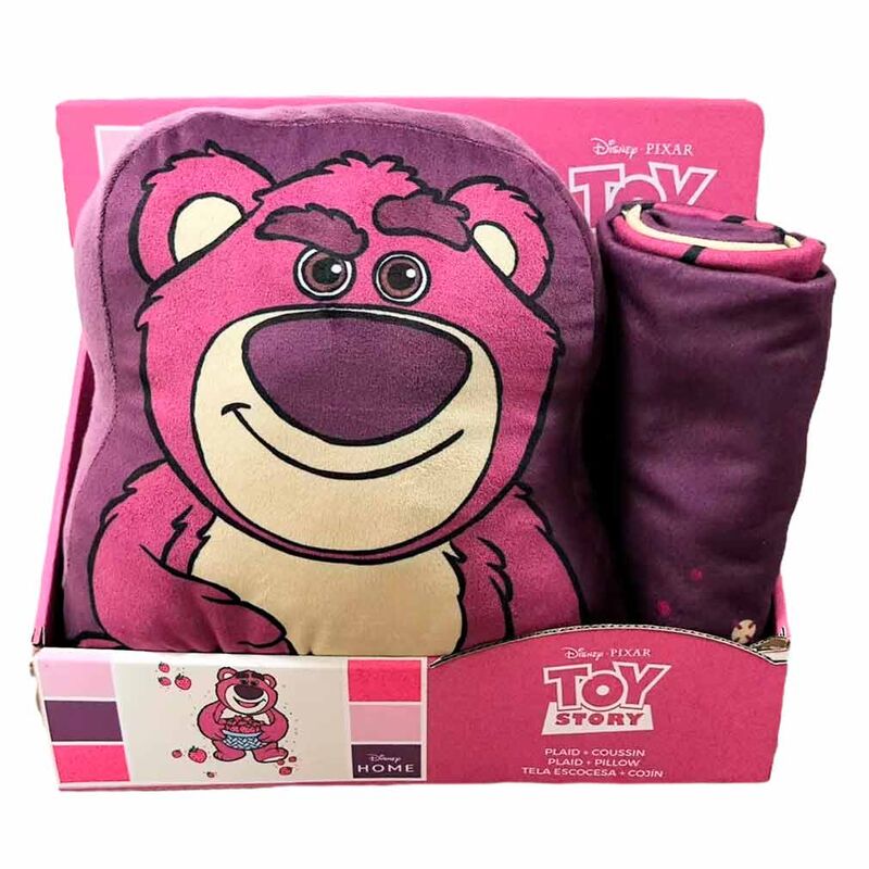 Imagen 1 - Set Manta Polar + Cojin Lotso Toy Story Disney Pixar