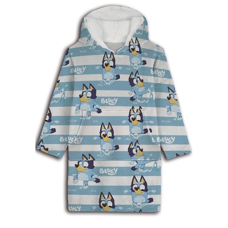Imagen 2 - Bata Sudadera Oversize Bluey Infantil