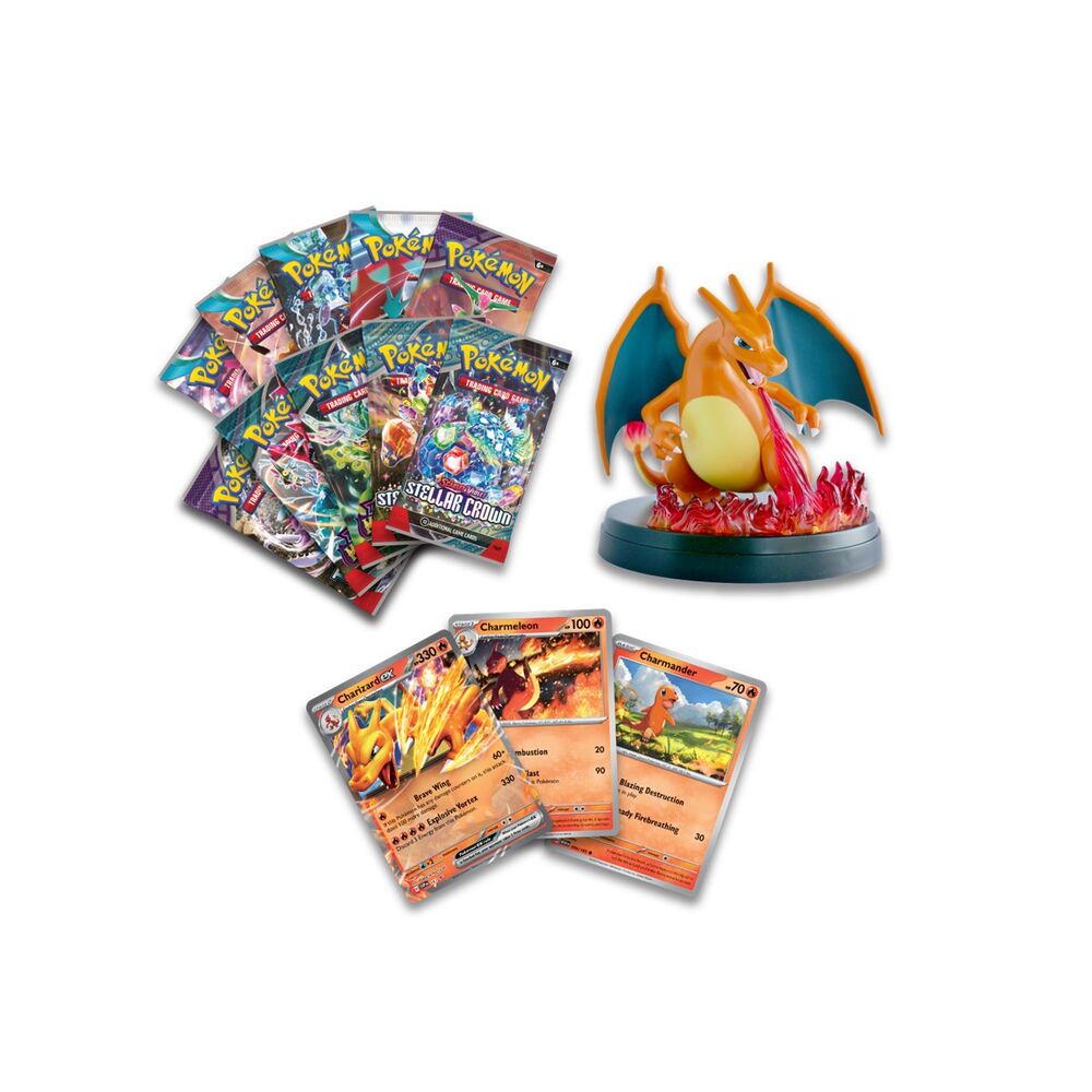 Imagen 4 - Estuche Juego Cartas Coleccionables Charizard Pokemon Español