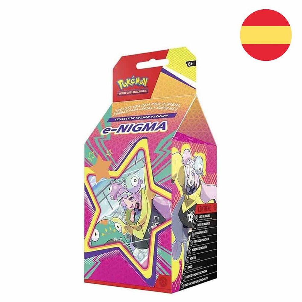 Imagen 1 - Estuche Juego Cartas Coleccionables Iono Tournament Pokemon Español