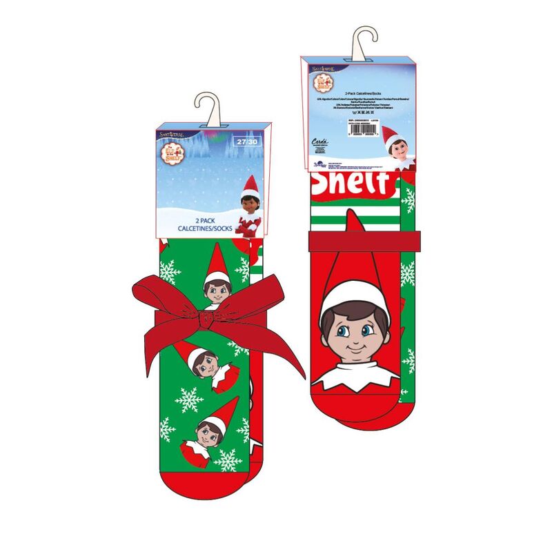 Imagen 1 - Set 2 Pares Calcetines The Elf On The Shelf