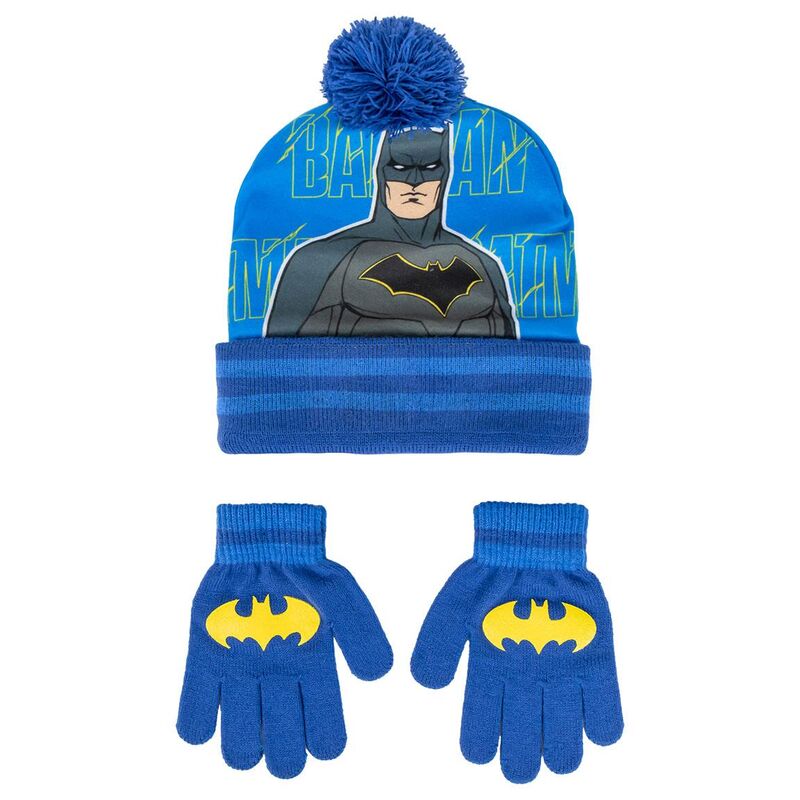 Imagen 1 - Set Gorro Y Guantes Batman Dc Comics