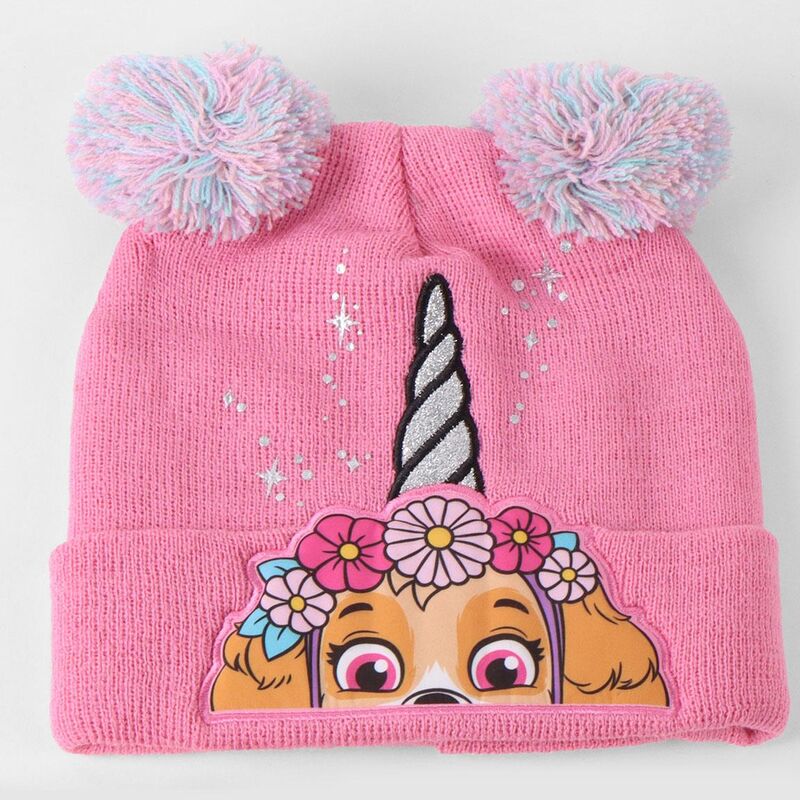 Imagen 2 - Conjunto Gorro Guantes Braga Cuello Skye Patrulla Canina Paw Patrol