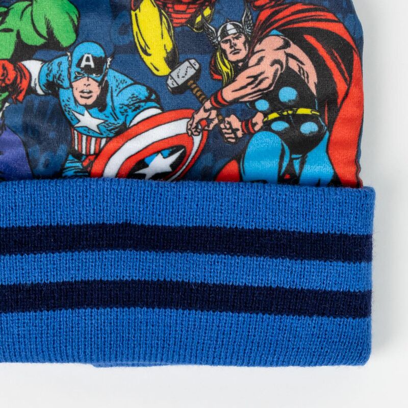 Imagen 4 - Conjunto Gorro Guantes Braga Cuello Los Vengadores Avengers Marvel