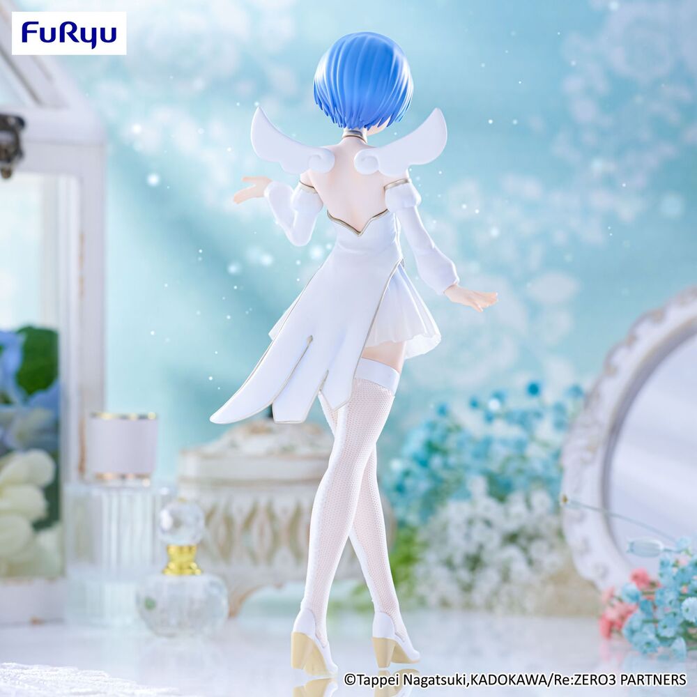 Imagen 3 - Figura Rem Little Wings Bicute Pure Re:zero Starting Life In Another World 25Cm