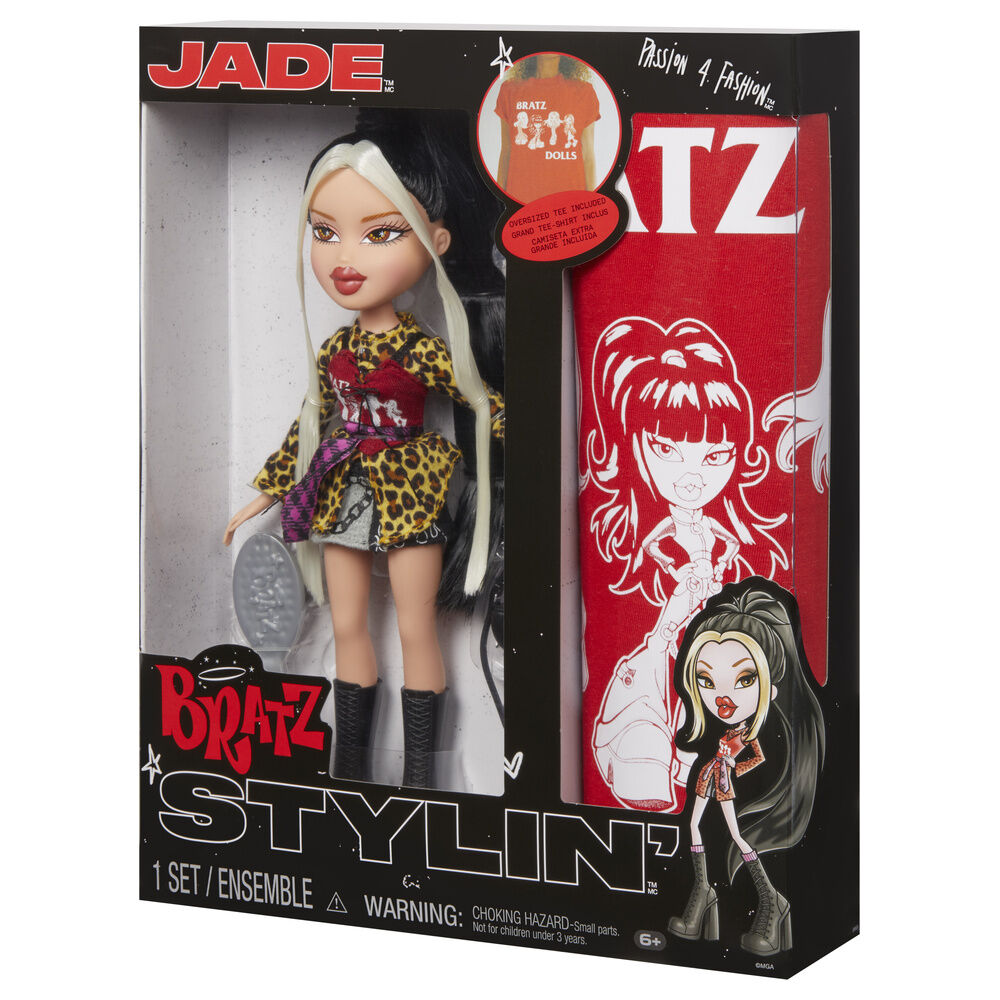 Imagen 1 - Muñeca Jade Stylin + Camiseta Bratz