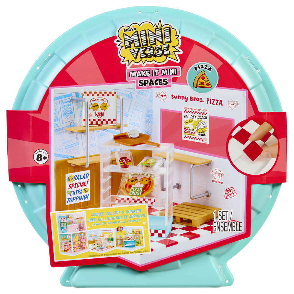 Imagen 1 - Playset Miniverse Make It Mini Spaces Pizzeria