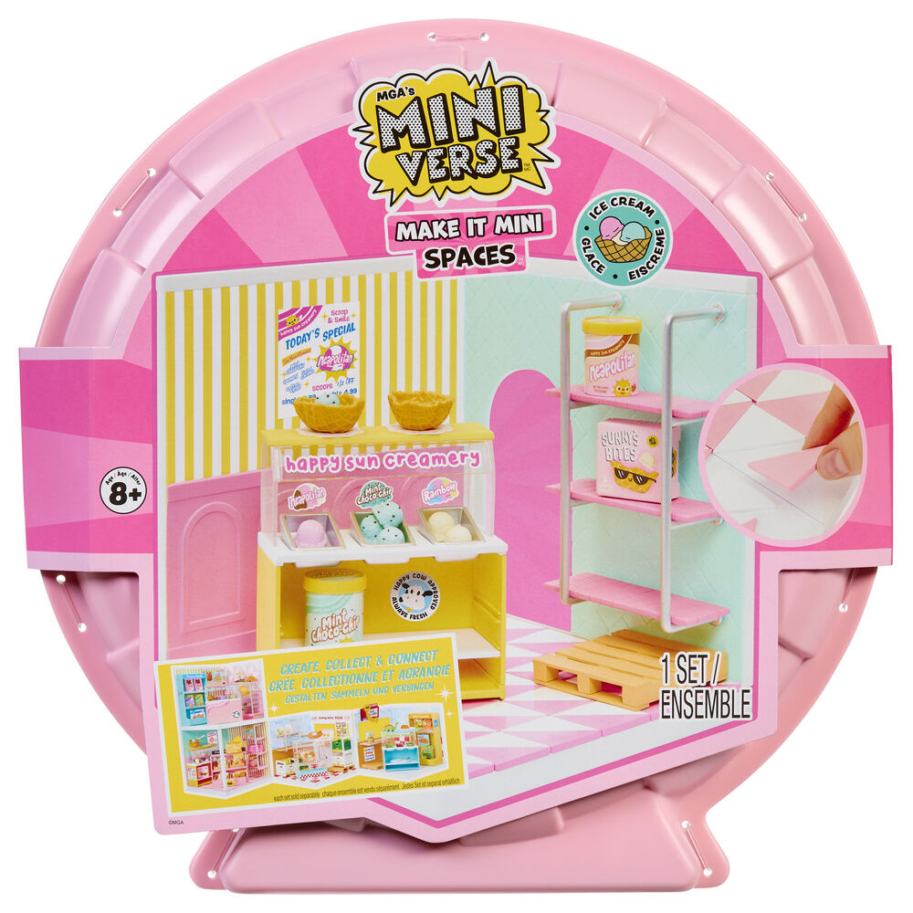 Imagen 1 - Playset Miniverse Make It Mini Spaces Heladeria