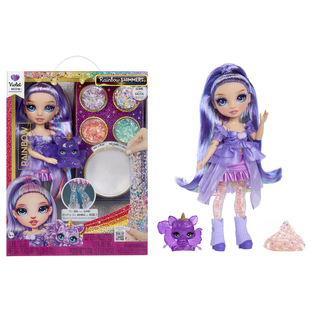 Imagen 1 - Muñeca Violet Feature Fantasy Rainbow Shimmers Rainbow High