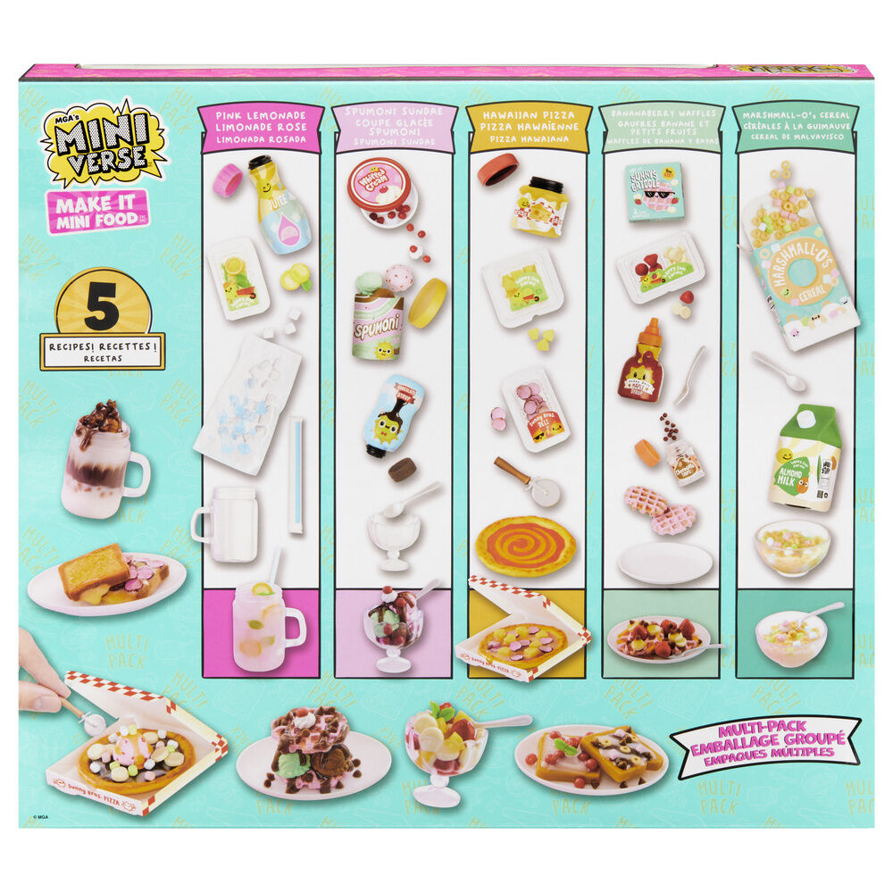 Imagen 3 - Blister Miniverse Make It Mini Foods Multi Pack