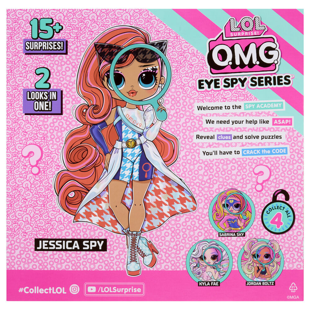 Imagen 4 - Muñeca Espia Omg Eye Spy L.o.l. Surprise