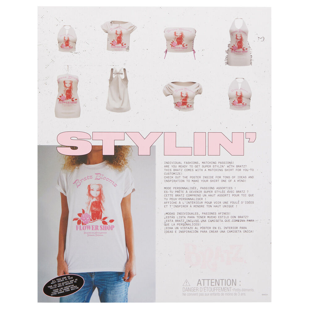 Imagen 8 - Muñeca Yasmin Stylin + Camiseta Bratz