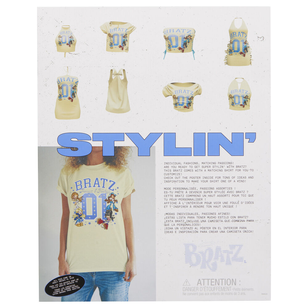 Imagen 8 - Muñeca Sasha Stylin + Camiseta Bratz