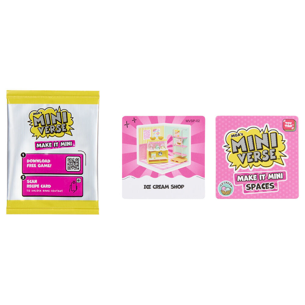 Imagen 11 - Playset Miniverse Make It Mini Spaces Heladeria
