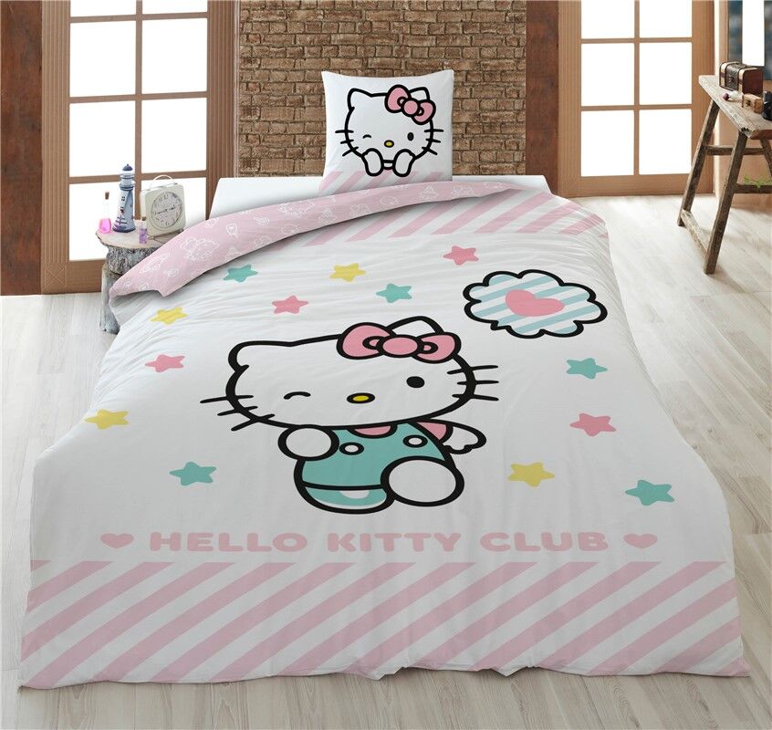 Imagen 2 - Funda Nordica Hello Kitty Cama 90Cm Algodon