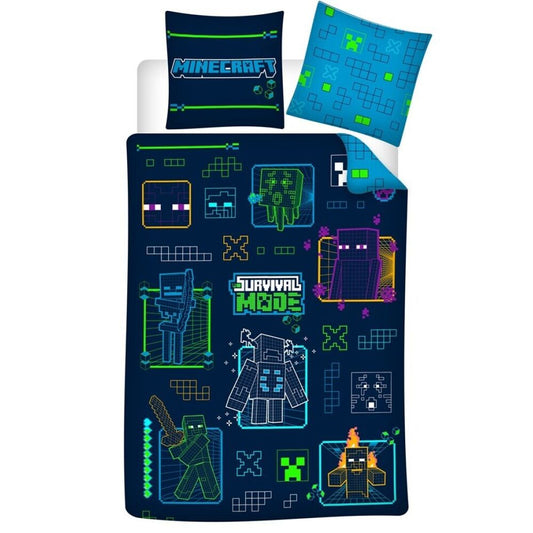 Imagen 1 - Funda Nordica Minecraft Cama 90Cm Microfibra
